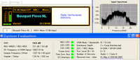 RNW-DRM放送の受信画面